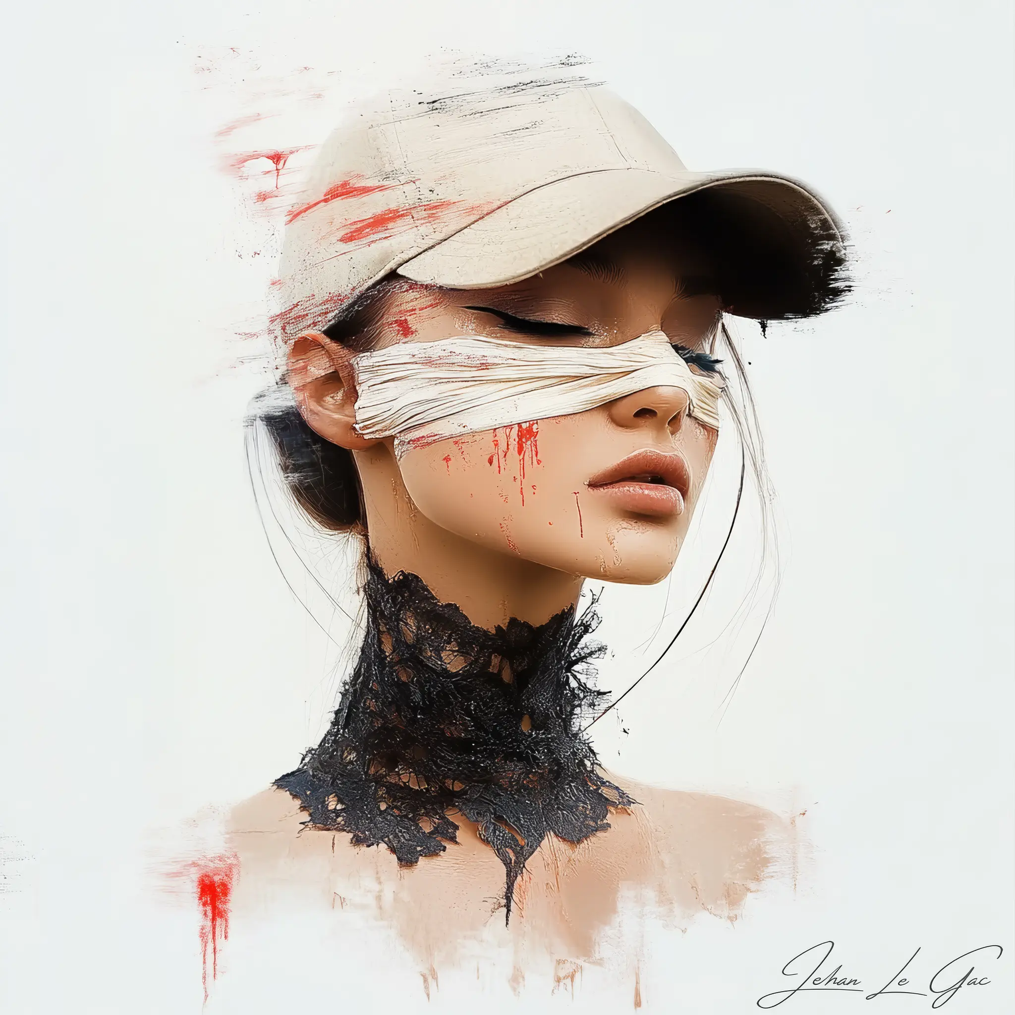 Blindfolded Grace 1